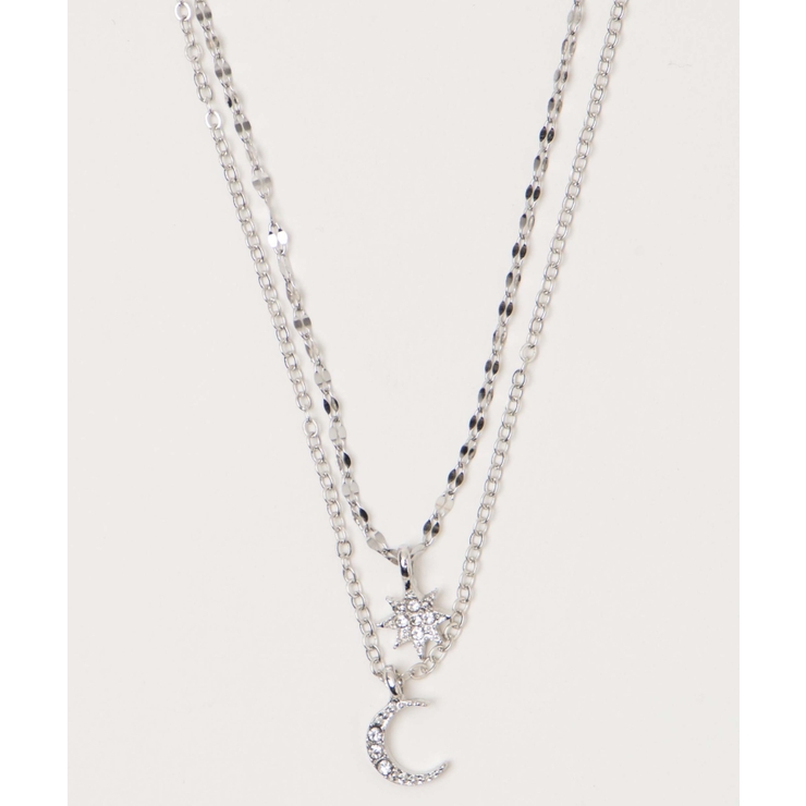 L2連ムーンキラキラネックレス レディース 春 | WEGO【WOMEN】 | 詳細画像3 