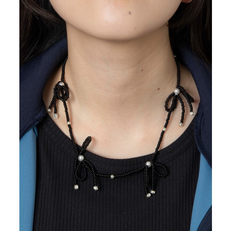 Lビーズリボンネックレス レディース 秋 | WEGO【WOMEN】 | 詳細画像10 