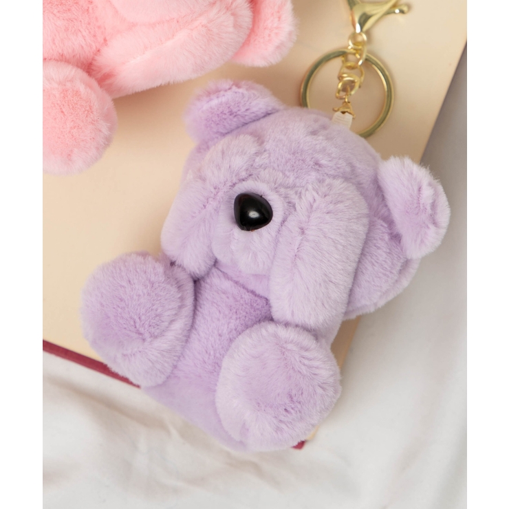 ぬいぐるみ　キーホルダー　ぷっちょ　リーゼント　紫　新品未使用 S74bb3e7c11d443d4aa694a1bc73ae