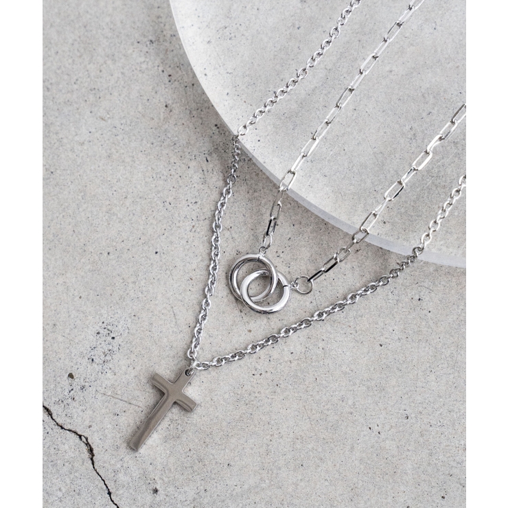 柄1 | M2連モチーフネックレスメンズ レディース ユニセックス | WEGO【MEN】