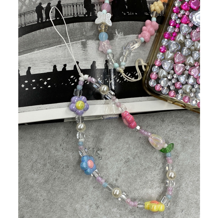 ビーズストラップキーホルダーC[品番：WG010089493]｜WEGO【WOMEN