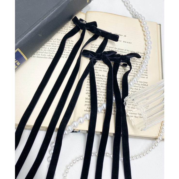 L2Pダブルロングリボンクリップ | WEGO【WOMEN】 | 詳細画像1 