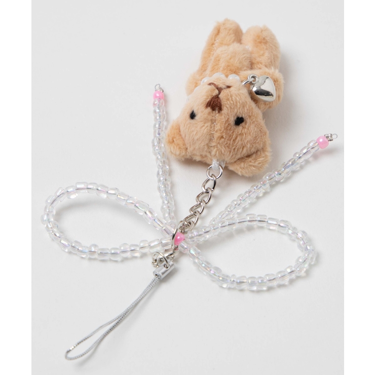 リボンアニマルストラップキーホルダー | WEGO【WOMEN】 | 詳細画像3 