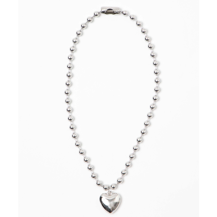 LBIGモチーフボールチェーンネックレス | WEGO【WOMEN】 | 詳細画像4 
