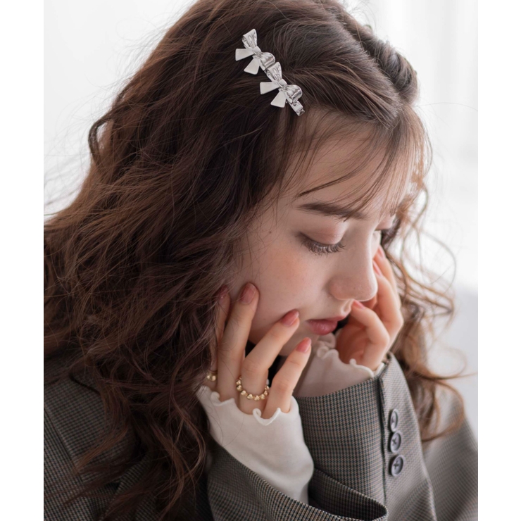 L2Pwリボンクリップ | WEGO【WOMEN】 | 詳細画像1 