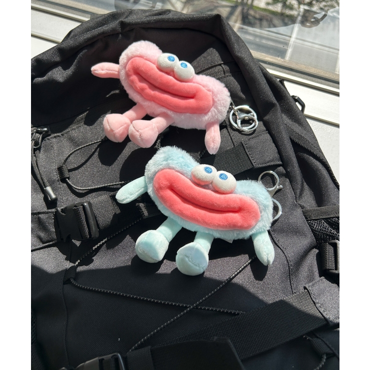 ソーセージリップ モンスター レインボー くちびる キーホルダー 52個 ソーセージリップ モンスター レインボー くちびる キーホルダー