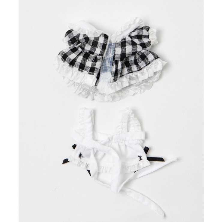 ギンガムチェックぬいメイドセット10cm | WEGO【WOMEN】 | 詳細画像3 