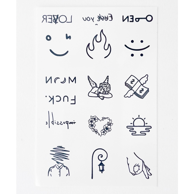 セットタトゥーシールA | WEGO【WOMEN】 | 詳細画像7 