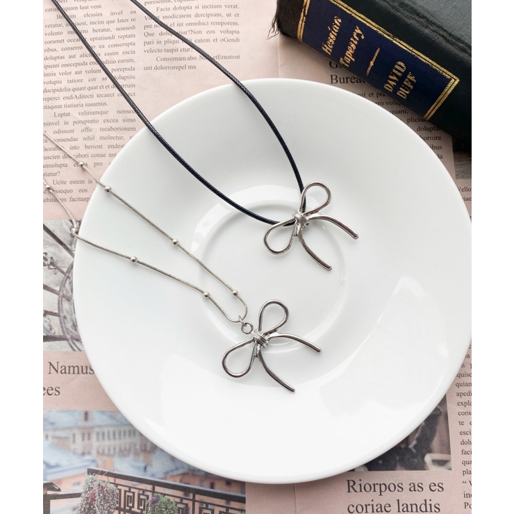 Lリボンモチーフアソートネックレス | WEGO【WOMEN】 | 詳細画像1 