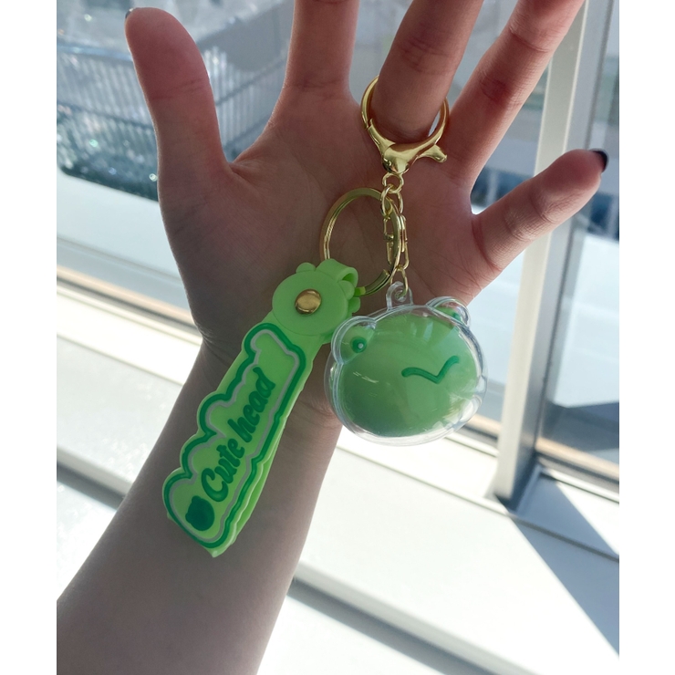 クリアアニマルフェイスキーホルダー[品番：WG010090361]｜WEGO【WOMEN