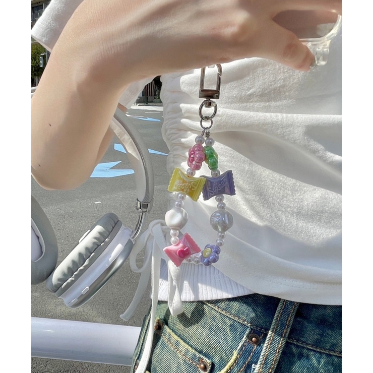ビーズフープキーホルダーA | WEGO【WOMEN】 | 詳細画像1 