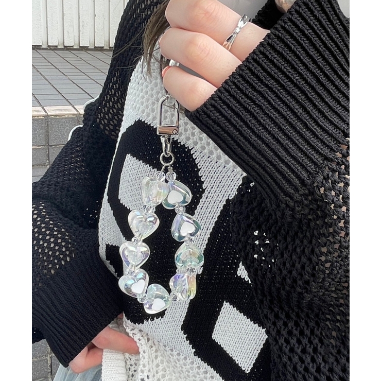 柄7 | ビーズフープキーホルダーA | WEGO【WOMEN】