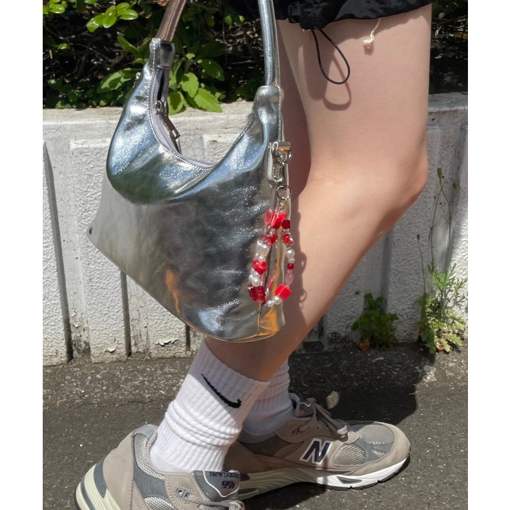 柄1 | ビーズフープキーホルダーB | WEGO【WOMEN】