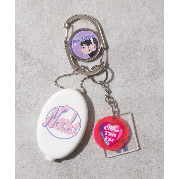 Vivienne★ミセス　ピンバッジ　ラバーキーホルダー　カラビナ ミセスグリーンアップル 特典セット（ラバーキーホルダー