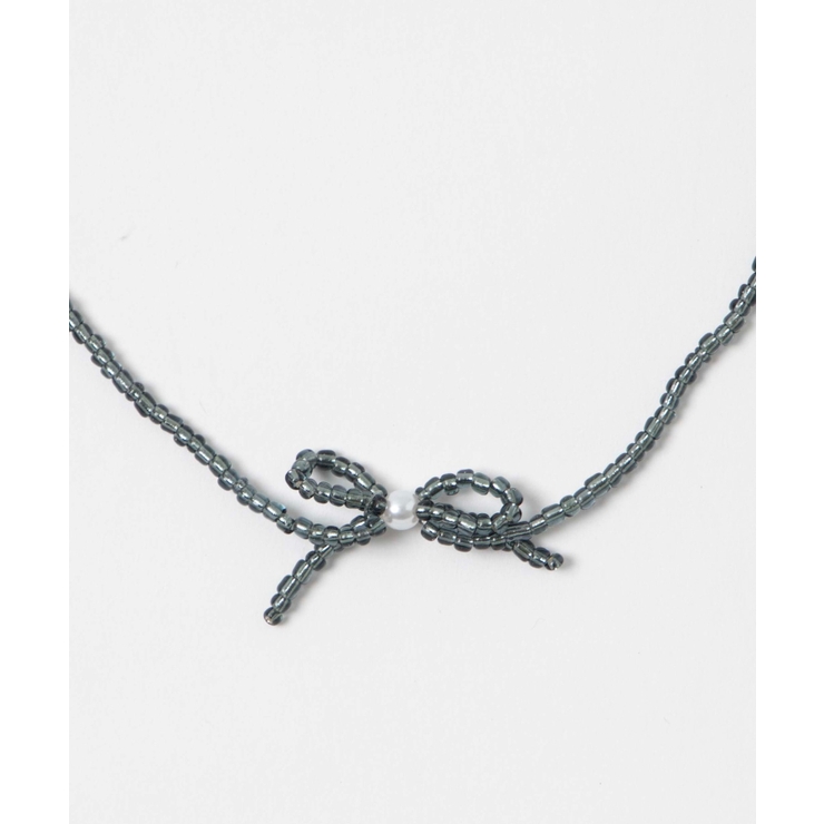 Lカラービーズリボンネックレス[品番：WG010090546]｜WEGO【WOMEN