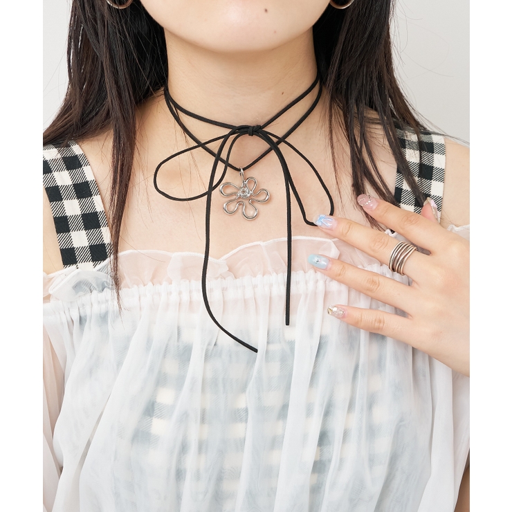 Lフラワーリボンチョーカー[品番：WG010090780]｜WEGO【WOMEN
