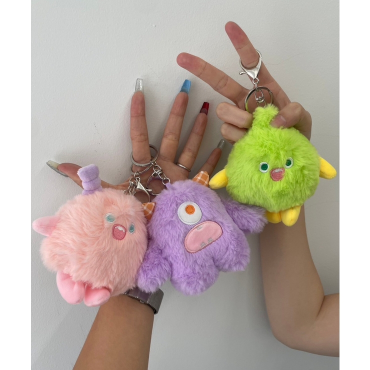 びっくりモンスターぬいぐるみキーホルダー[品番：WG010090812]｜WEGO