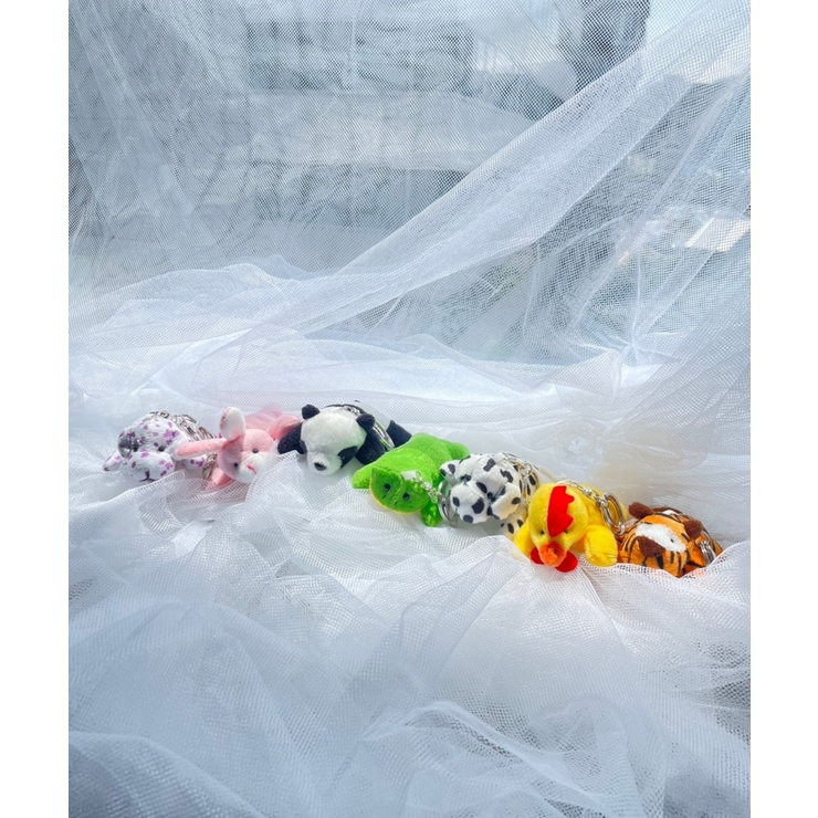 ひっつきあにまるぬいぐるみキーホルダー[品番：WG010090824]｜WEGO