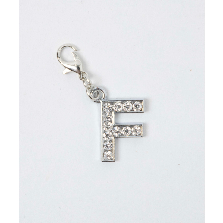 柄6 | シルバービジューアルファベットDIYチャーム21mm | WEGO【WOMEN】