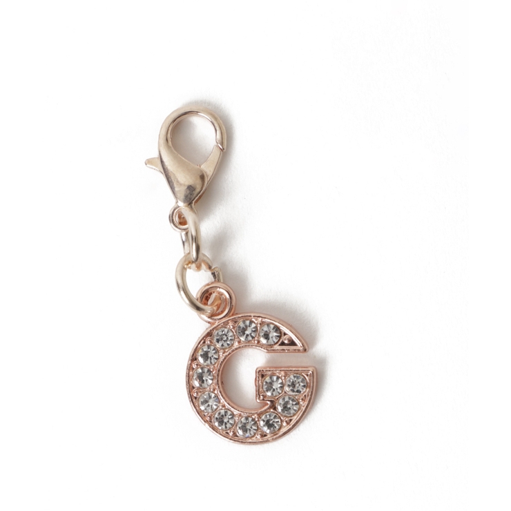 柄7 | ゴールドビジューアルファベットDIYチャーム15mm | WEGO【WOMEN】