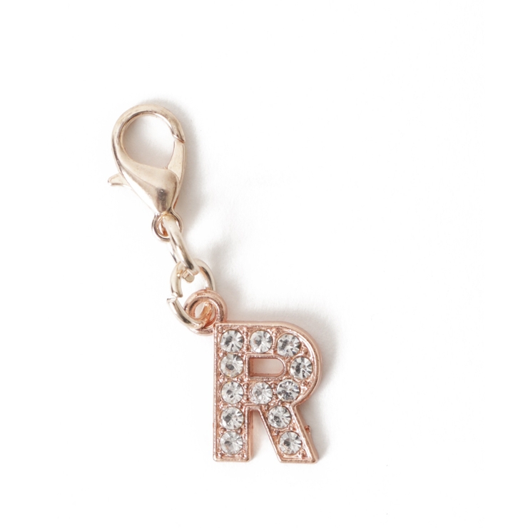 柄18 | ゴールドビジューアルファベットDIYチャーム15mm | WEGO【WOMEN】