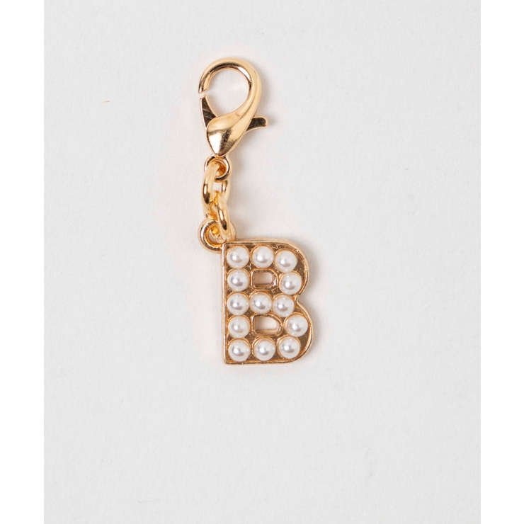 柄2 | ゴールドパールアルファベットDIYチャーム17mm | WEGO【WOMEN】