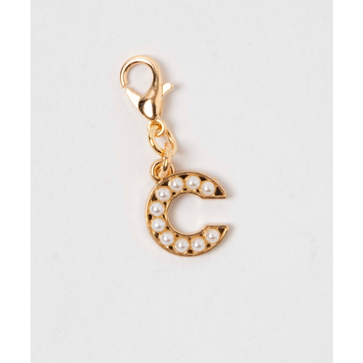柄3 | ゴールドパールアルファベットDIYチャーム17mm | WEGO【WOMEN】