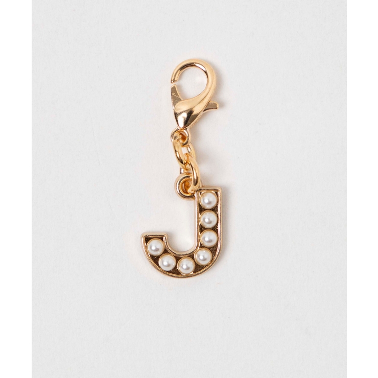 柄10 | ゴールドパールアルファベットDIYチャーム17mm | WEGO【WOMEN】
