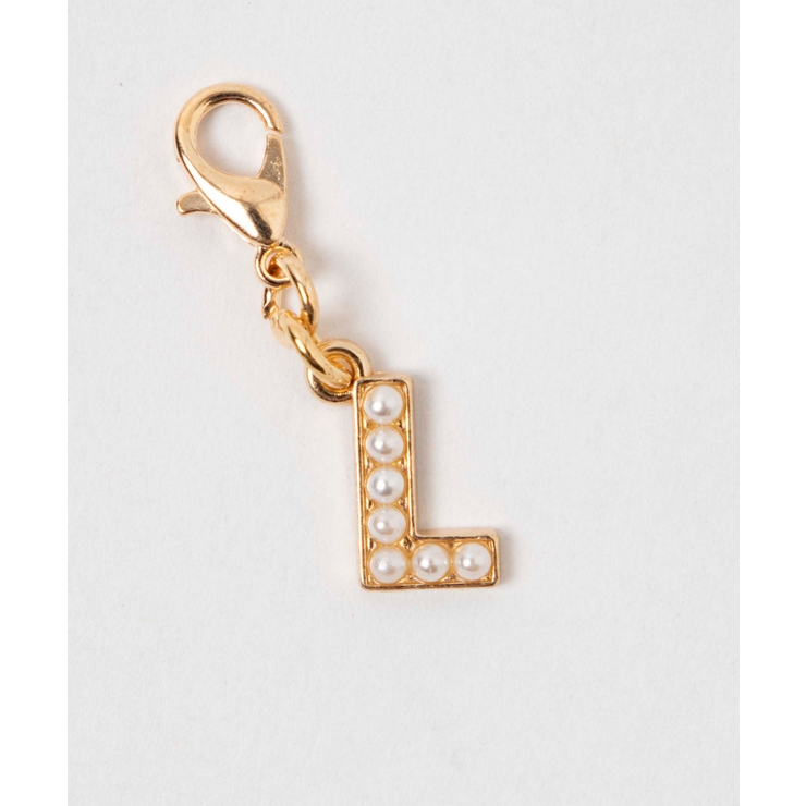 柄12 | ゴールドパールアルファベットDIYチャーム17mm | WEGO【WOMEN】