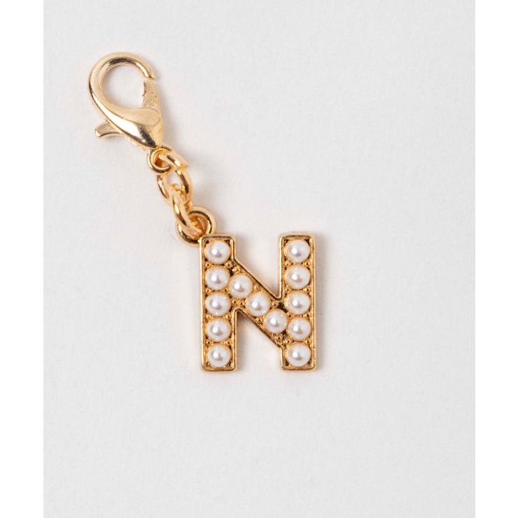 柄14 | ゴールドパールアルファベットDIYチャーム17mm | WEGO【WOMEN】