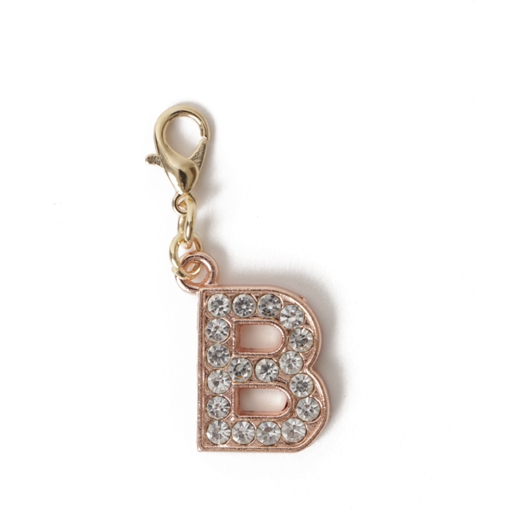 柄2 | ゴールドビジューアルファベットDIYチャーム21mm | WEGO【WOMEN】