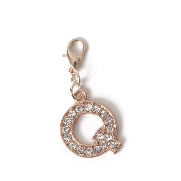 柄17 | ゴールドビジューアルファベットDIYチャーム21mm | WEGO【WOMEN】