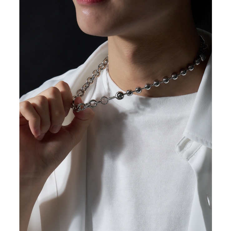 Mミックスチェーンネックレス[品番：WG010091074]｜WEGO【MEN