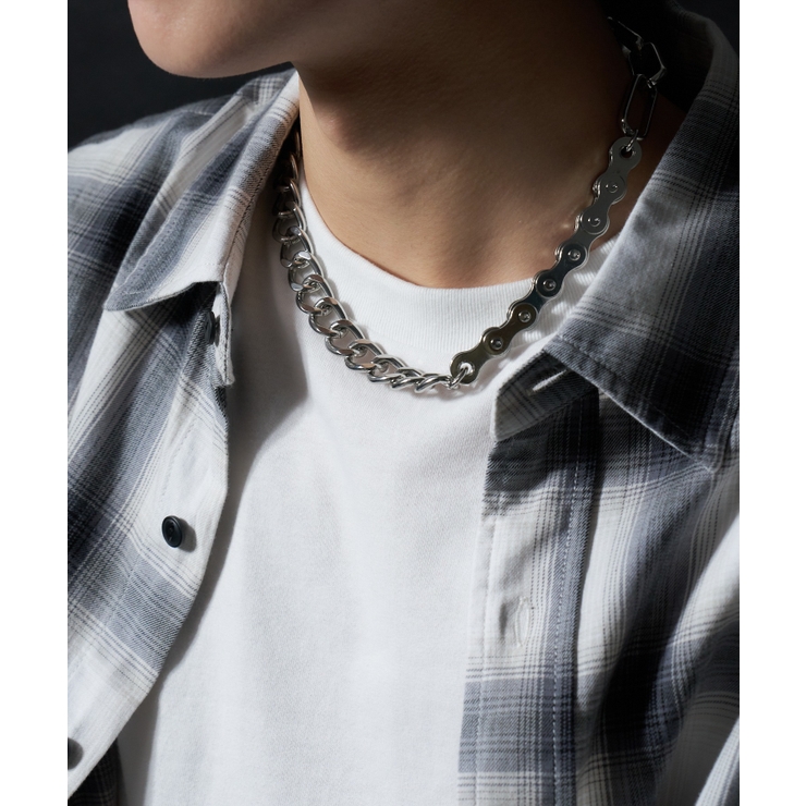 Mミックスチェーンネックレス[品番：WG010091074]｜WEGO【MEN