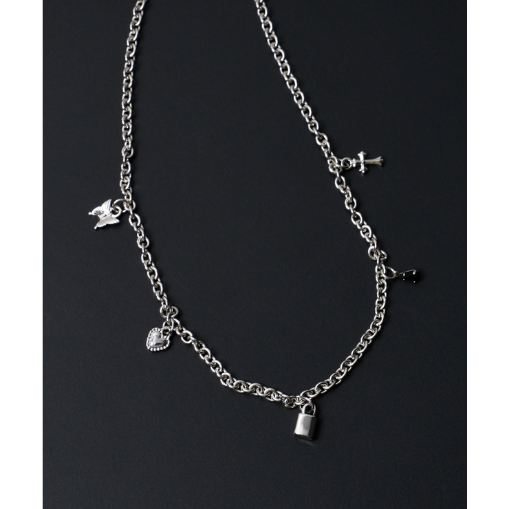 Mアソートモチーフネックレス | WEGO【MEN】 | 詳細画像5 