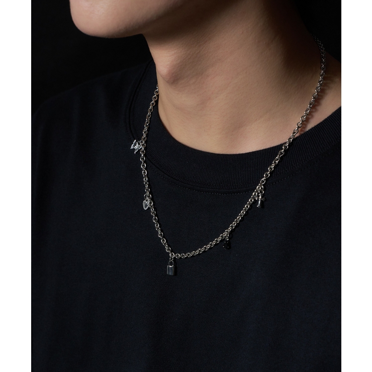 Mアソートモチーフネックレス | WEGO【MEN】 | 詳細画像6 