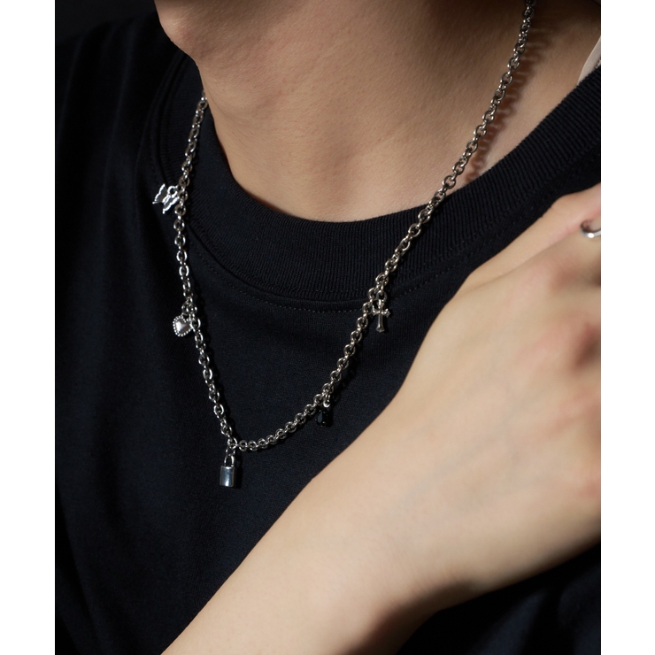 Mアソートモチーフネックレス | WEGO【MEN】 | 詳細画像7 