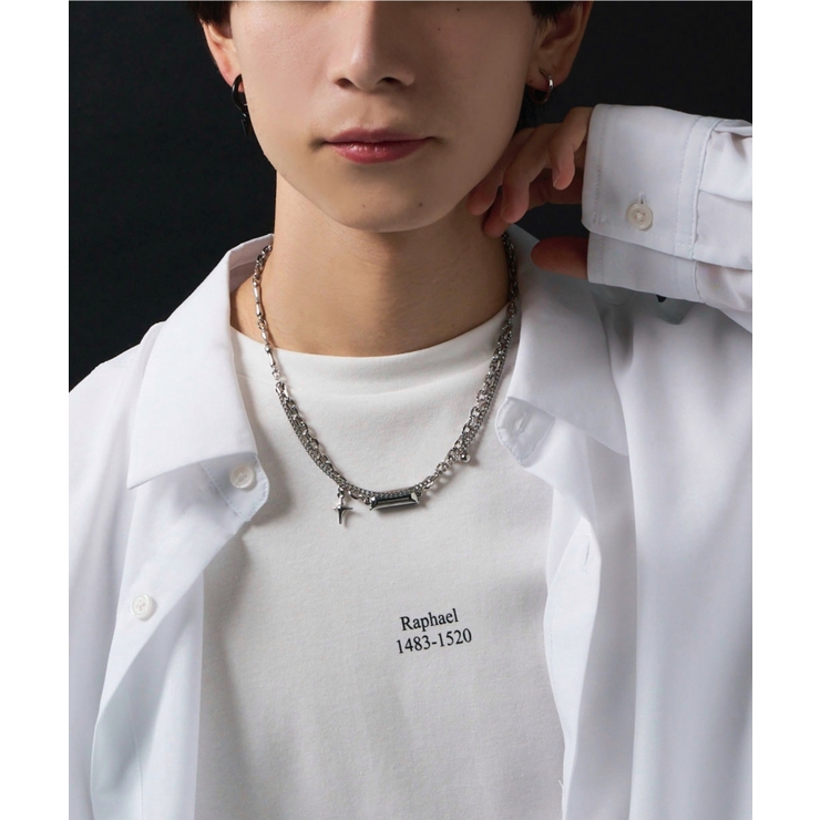 MモチーフMIXチェーンネックレス[品番：WG010092123]｜WEGO【MEN