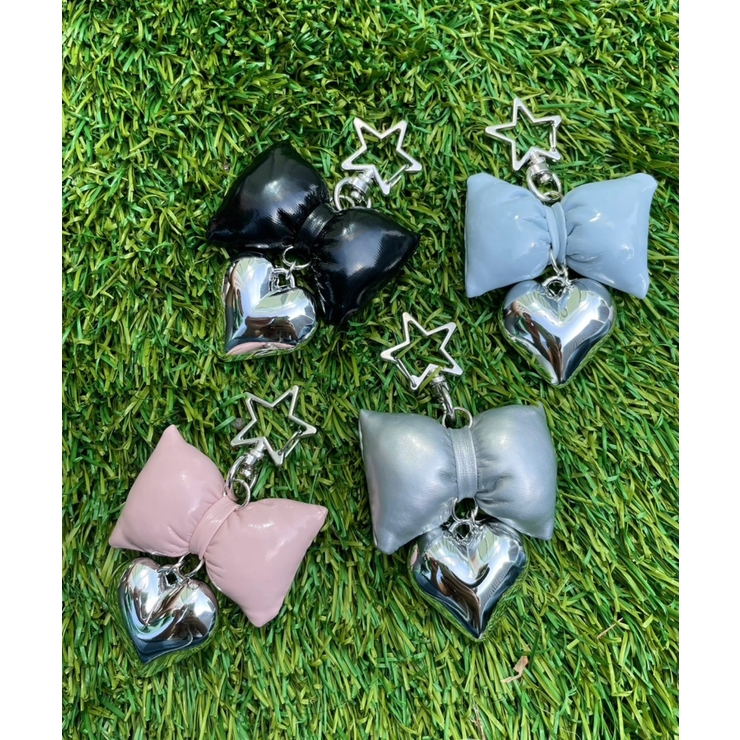 クッションリボンハートキーホルダー | WEGO【WOMEN】 | 詳細画像2 