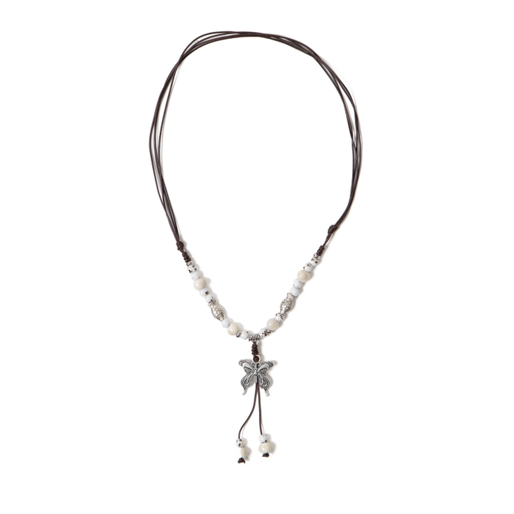 Lバタフライビーズネックレス | WEGO【WOMEN】 | 詳細画像2 