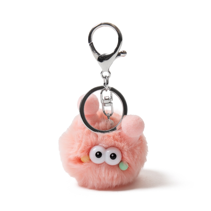ミニおめかしモンスターぬいぐるみキーホルダー
