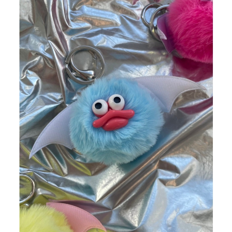 デビルくわくわモンスターぬいぐるみキーホルダー[品番：WG010092318