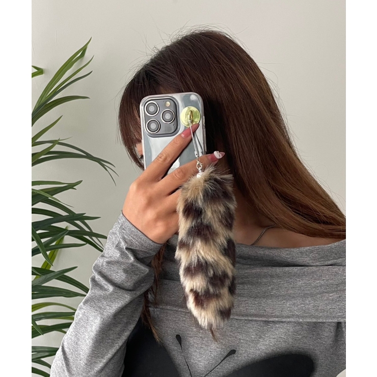 柄3 | ミニファーしっぽキーホルダー | WEGO【WOMEN】