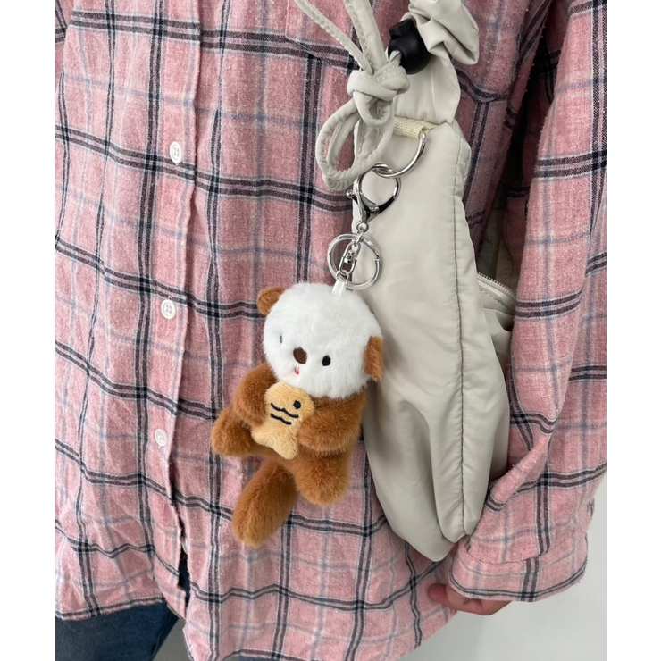 ラッコぬいぐるみキーホルダー [品番：WG010092410]｜WEGO【WOMEN】（ウィゴー）のレディースファッション通販｜SHOPLIST（ショップリスト）