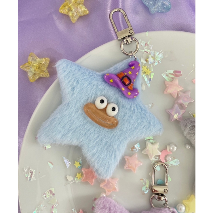 ミニお星さまモンスターぬいぐるみキーホルダー[品番：WG010092470