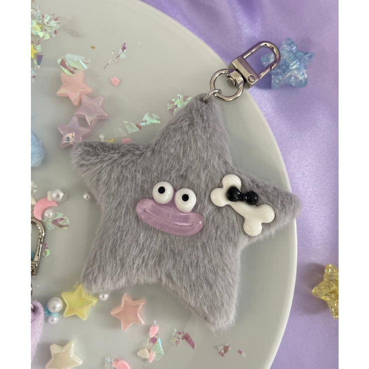 ミニお星さまモンスターぬいぐるみキーホルダー[品番：WG010092470