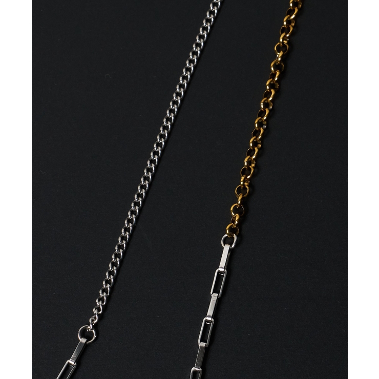 M細チェーンMIXネックレス | WEGO【MEN】 | 詳細画像6 