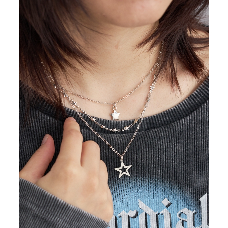 L3連スターネックレス[品番：WG010092521]｜WEGO【WOMEN