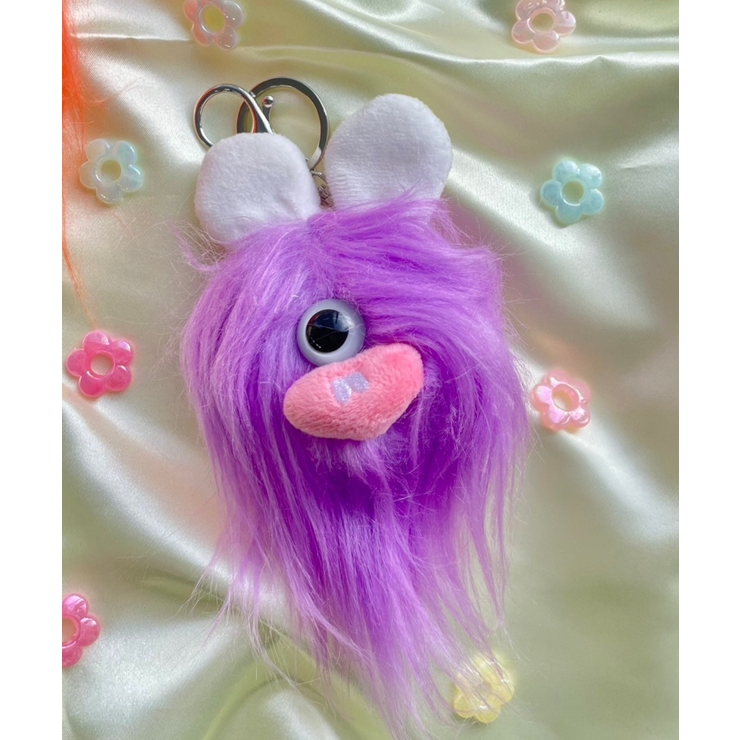 INSTINCTOY Booo-Ma ぬいぐるみキーホルダー　Pink INSTINCTOY Booo-Ma ぬいぐるみキーホルダー Pink INSTINCTOY Booo-Ma