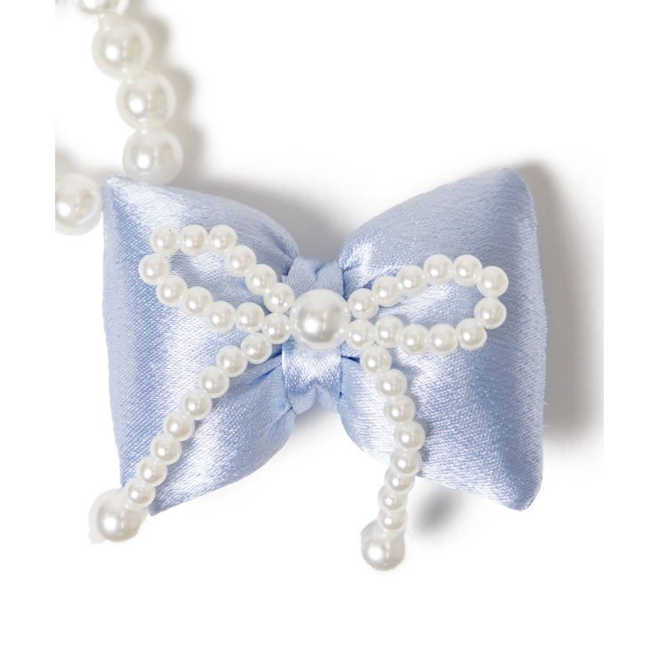 ダブルパールリボンキーホルダー[品番：WG010092555]｜WEGO【WOMEN